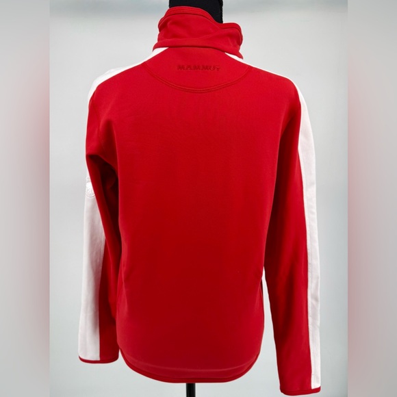 Mammut Red Pullover with White Accents - Picture 6 of 7